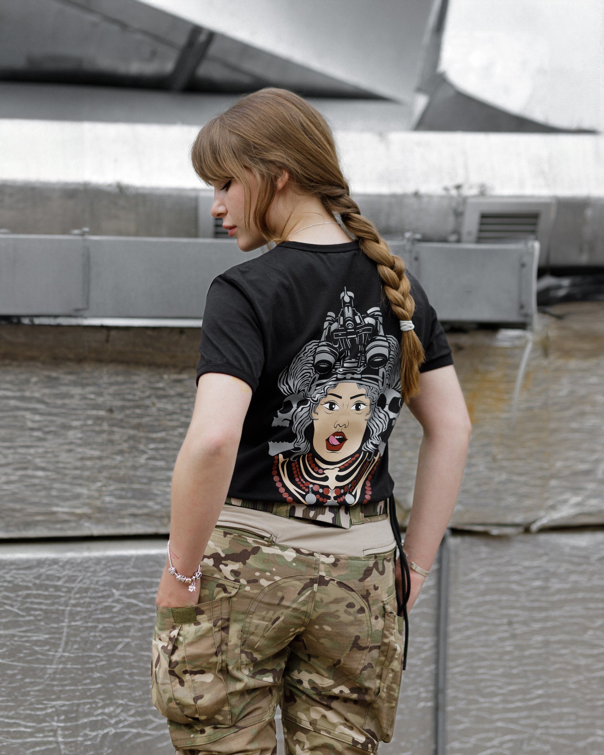 Футболка BEZET Bellona Незламна чорний