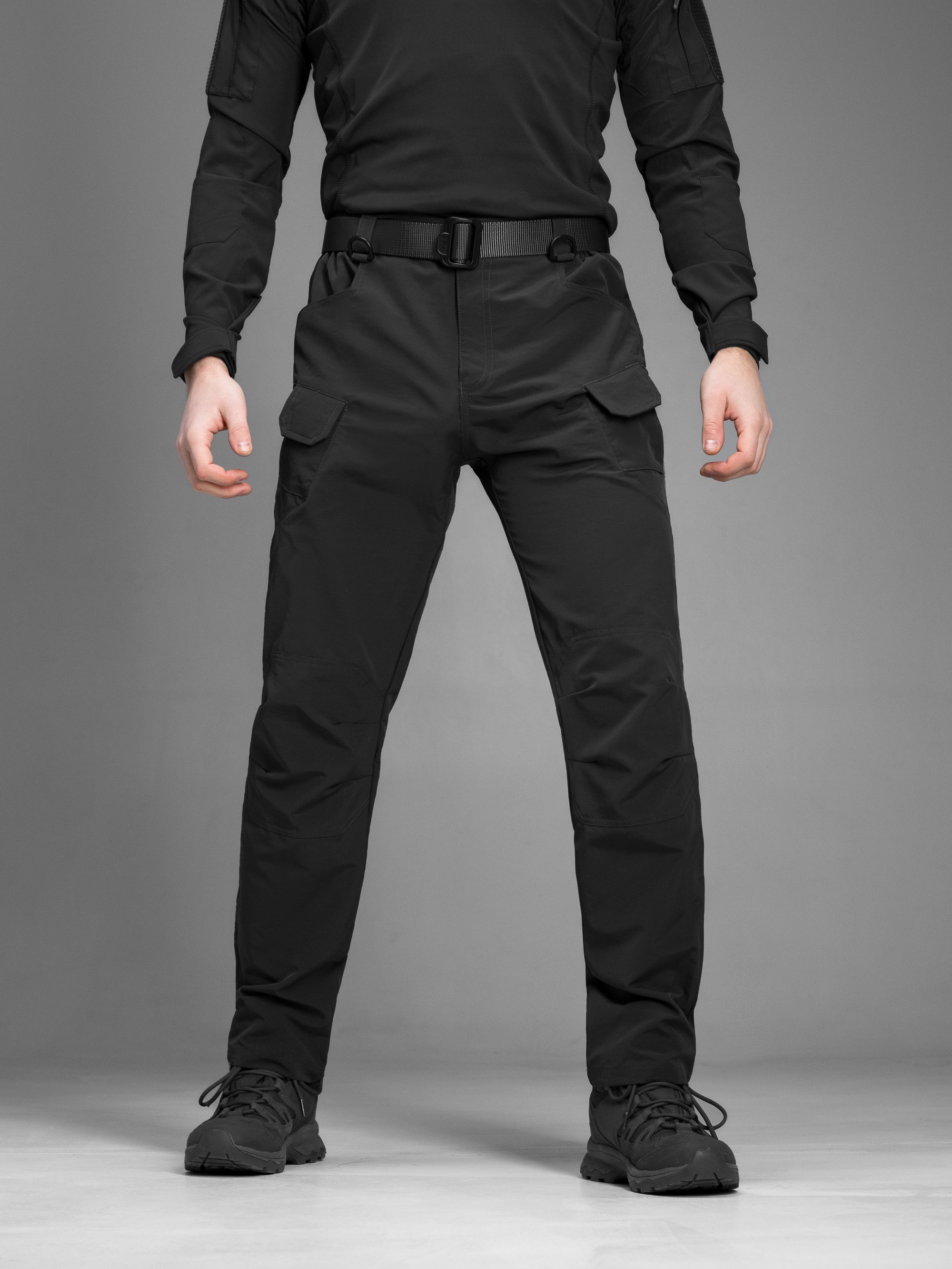 Брюки карго тактичні BEZET Байрактар чорний - Фото 2