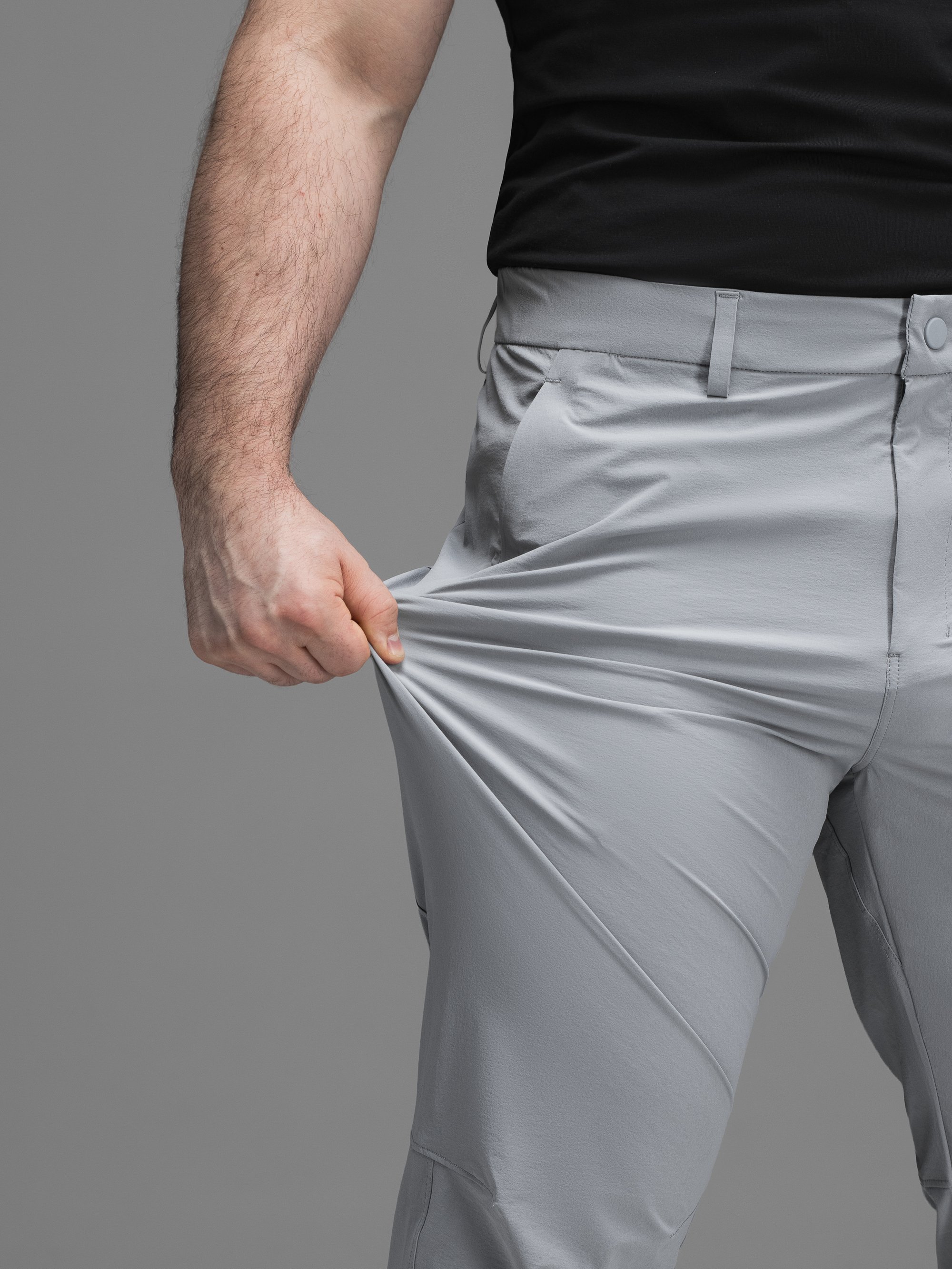 Брюки BEZET Decent сірий - Фото 31
