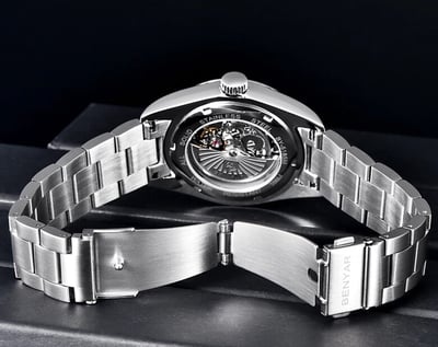 Чоловічий механічний годинник Benyar Automatic 10 BAR - Фото 12