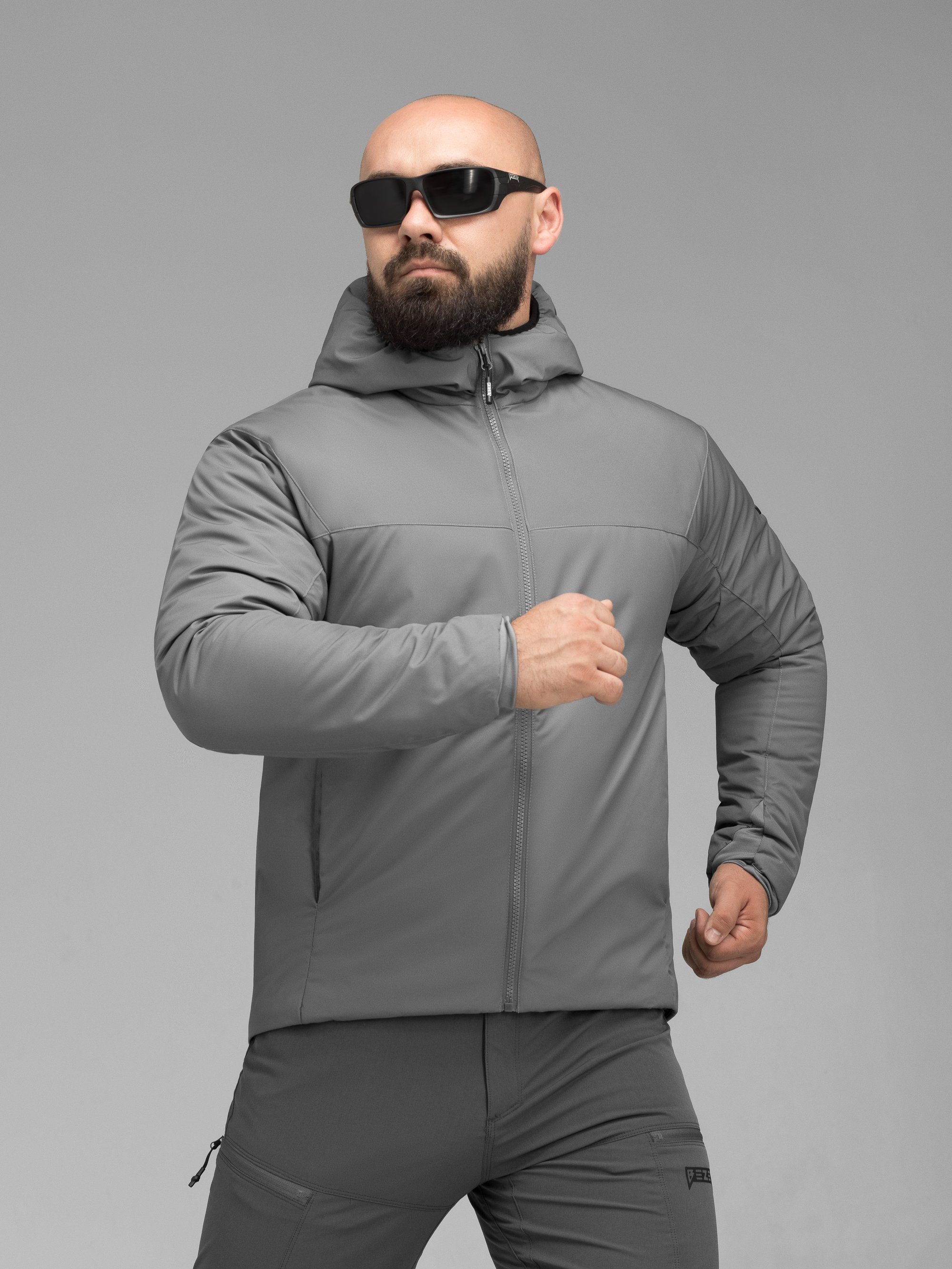 Куртка тактична BEZET Снайпер сірий - Фото 4