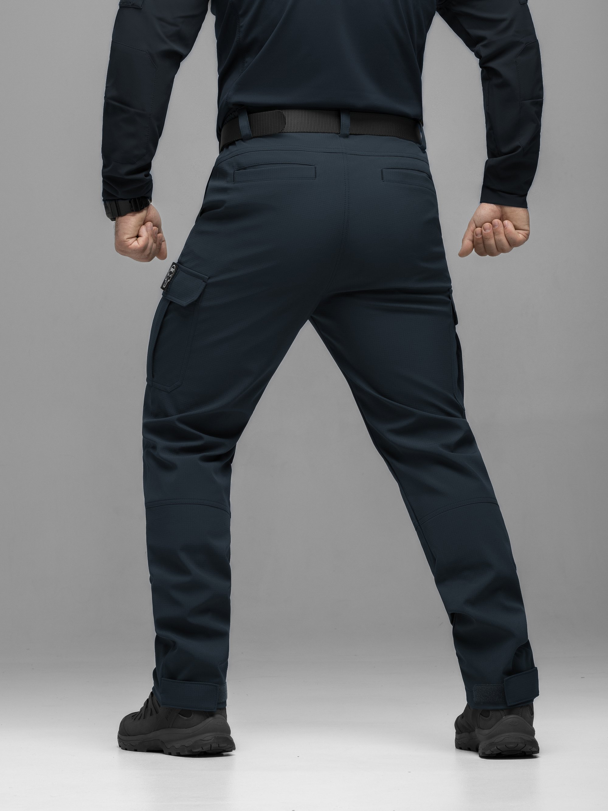 Штани карго тактичні BEZET Basic синій - Фото 12