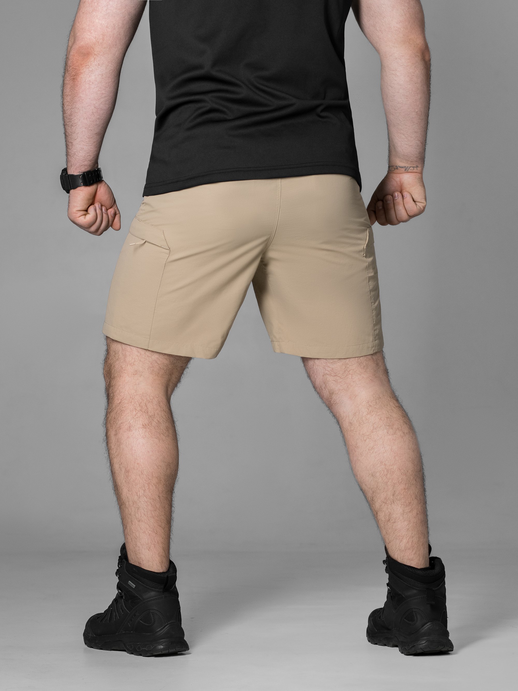 Шорти карго тактичні BEZET Urban пісочний - Фото 5