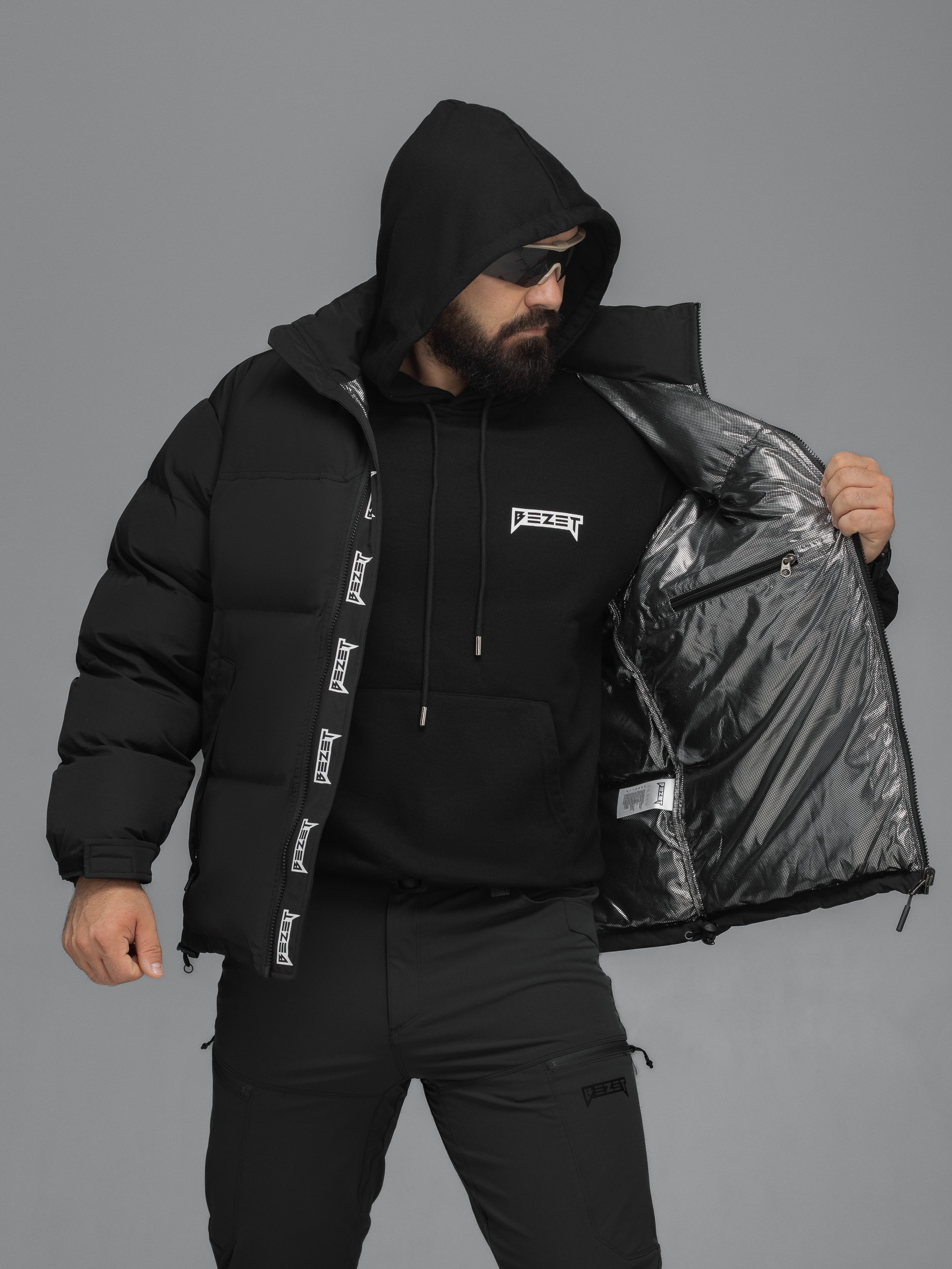 Куртка зимова BEZET Nord чорний - Фото 6