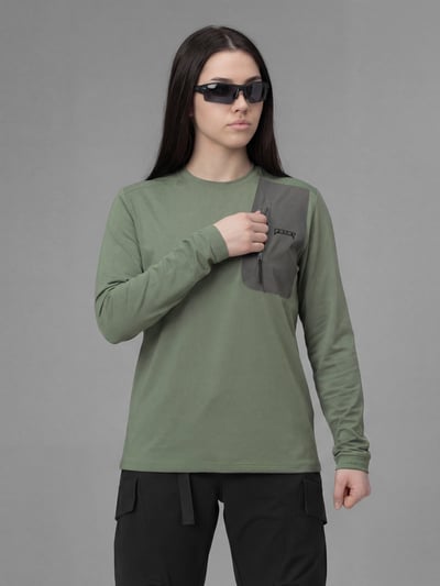 Кофта жіноча BEZET ActiveFlex хакі - Фото 1
