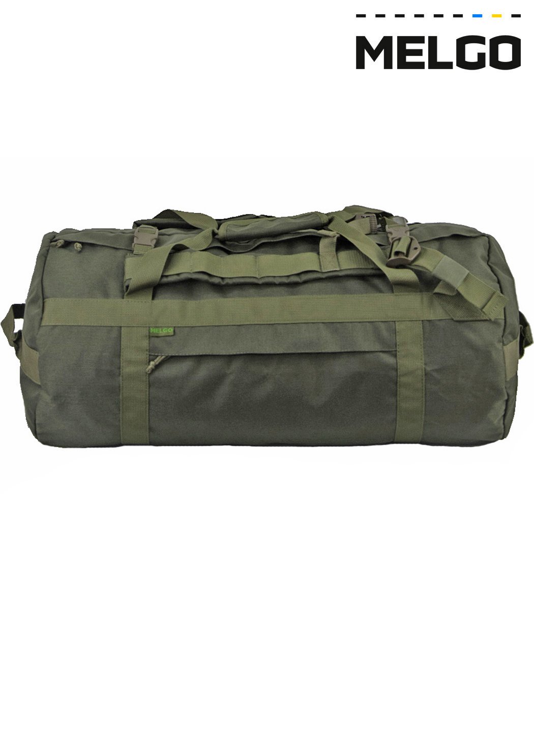 Тактична сумка - баул 65 л Полікордура Олива MELGO