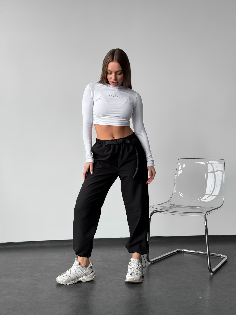 Штани Reload - Stone, чорний