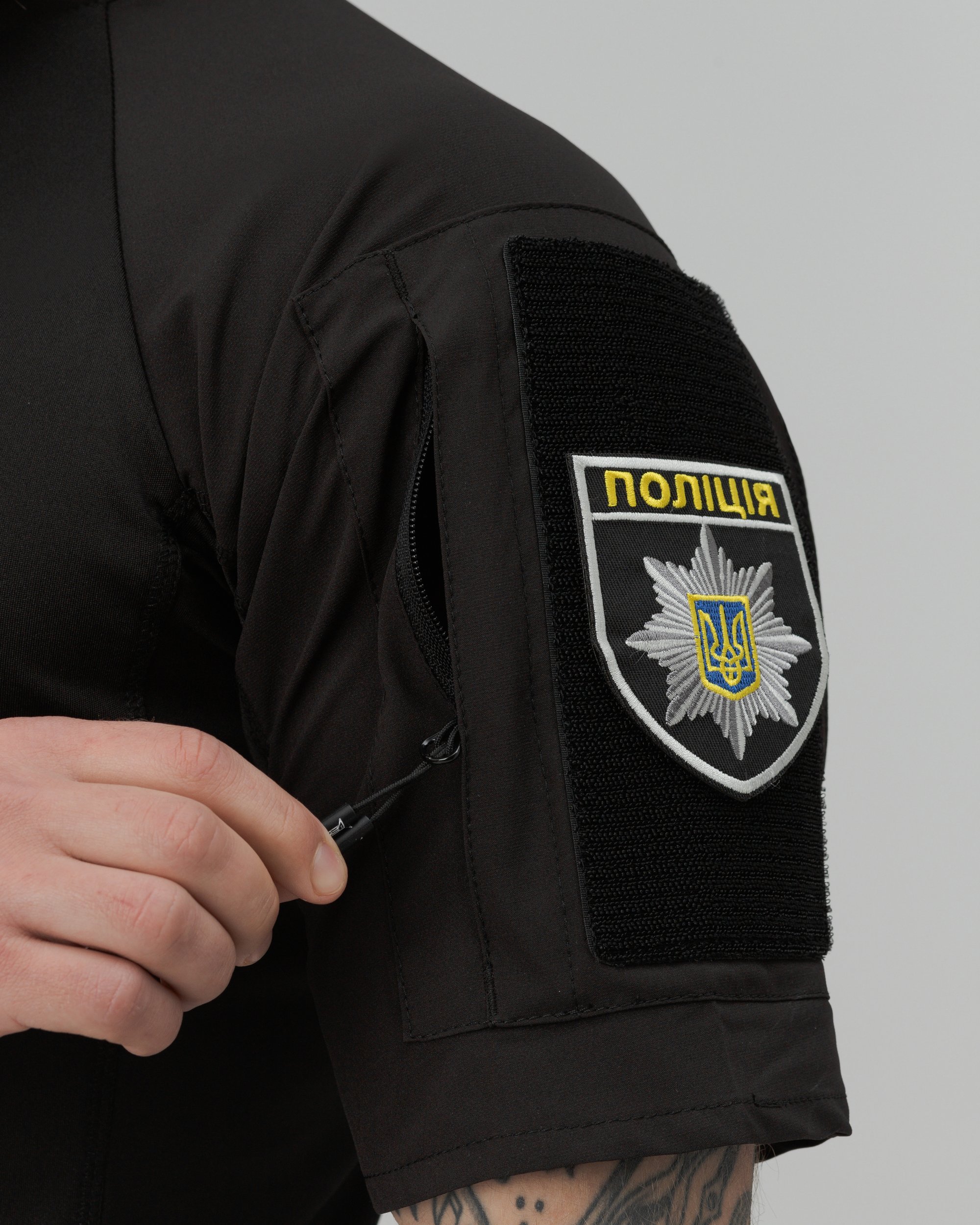 Футболка тактична чоловіча BEZET Combat чорний - Фото 9