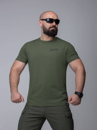 Футболка BEZET Bomb хакі - Фото 1