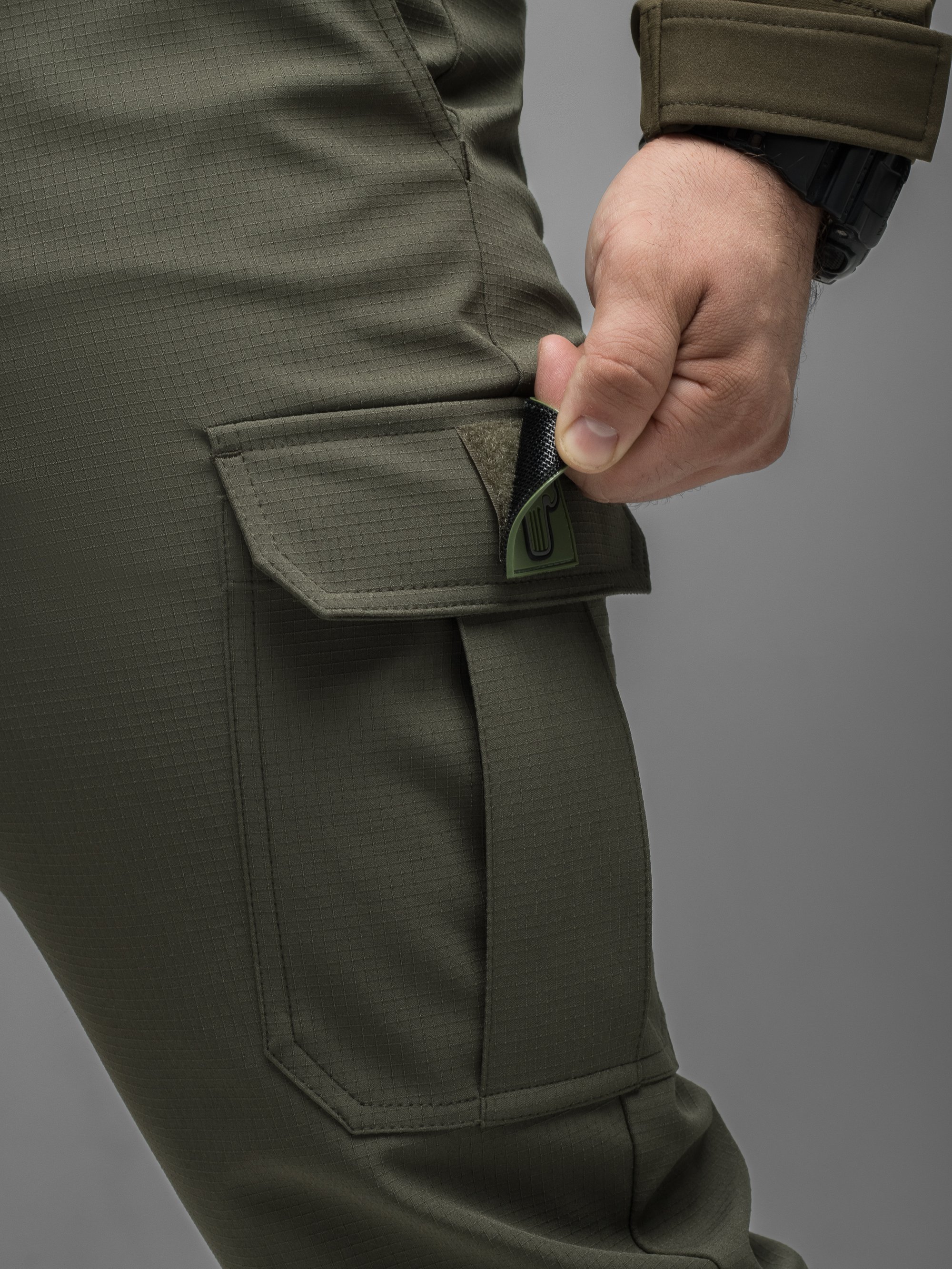 Штани карго тактичні BEZET Basic хакі - Фото 17