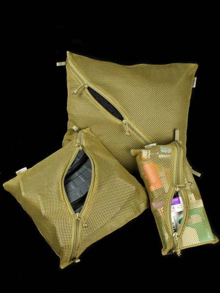 Сумки органайзери з сітки Койот MALVA AMMUNITION UKRAINE