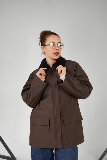 Куртка жіноча Reload - Olvian, коричневий