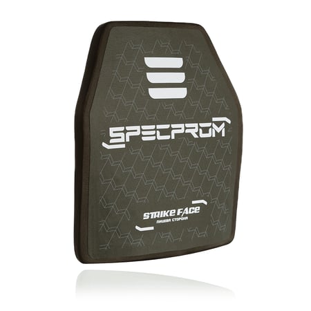 Керамічна бронеплита SPECPROM CAP6-M-В Sic+PE 5-го класу 2.49 кг, 25х30 см Олива