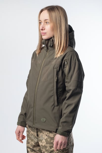 Куртка Жіноча SoftShell RMilitary Олива