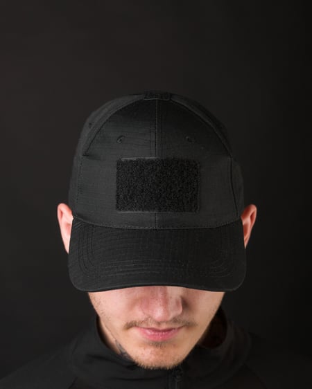 Тактична бейсболка BEZET Military чорний