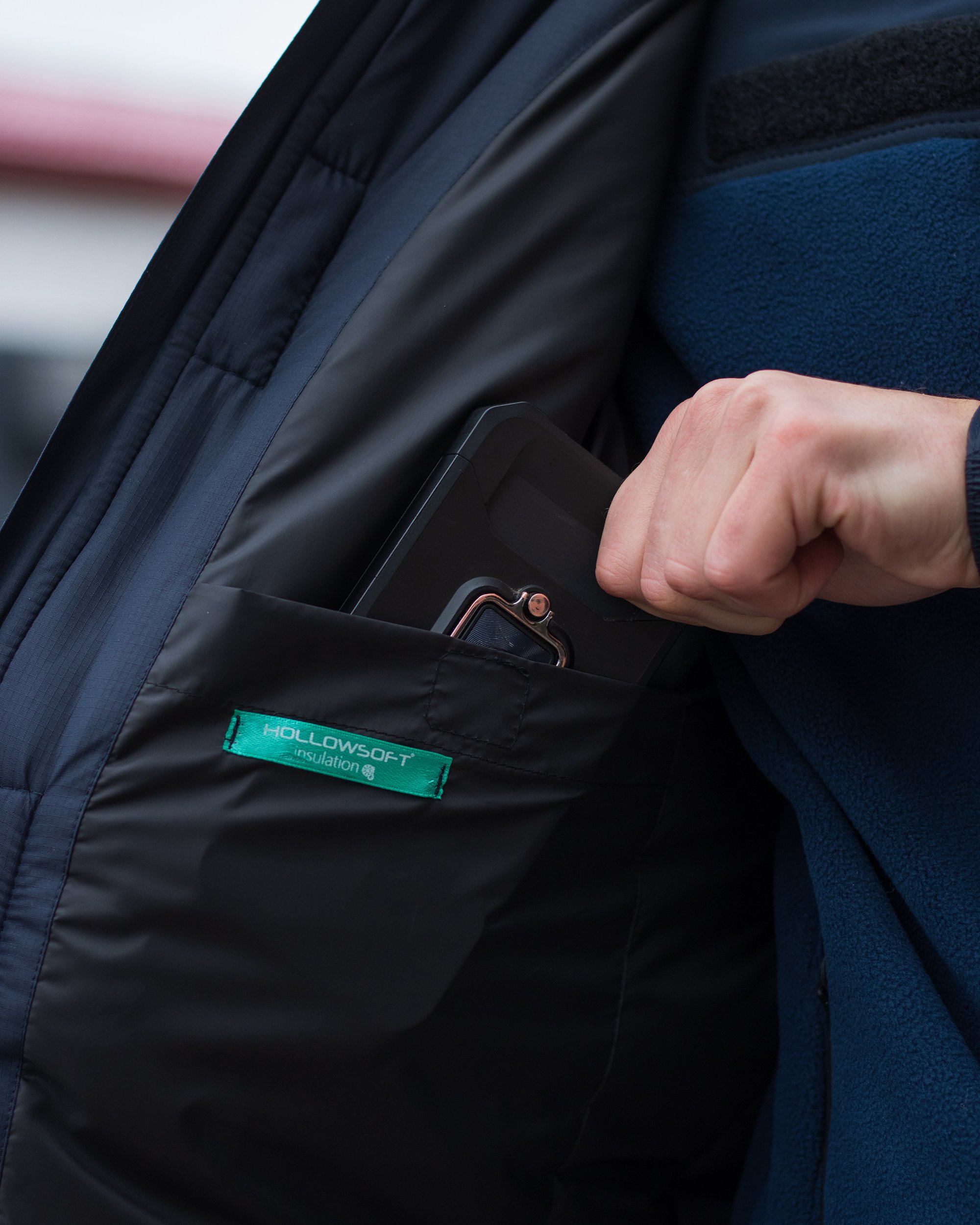 Куртка тактична зимова BEZET Rescuer синій - Фото 22