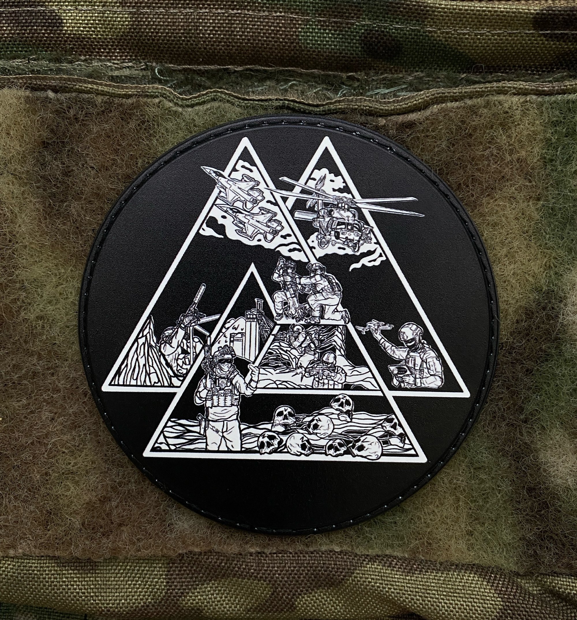 ПВХ патч "Шлях Воїна" Paracord By Cat