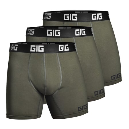 Комплект трусів Dynamic подовжені Ranger Green 3 шт GIG MILITARY