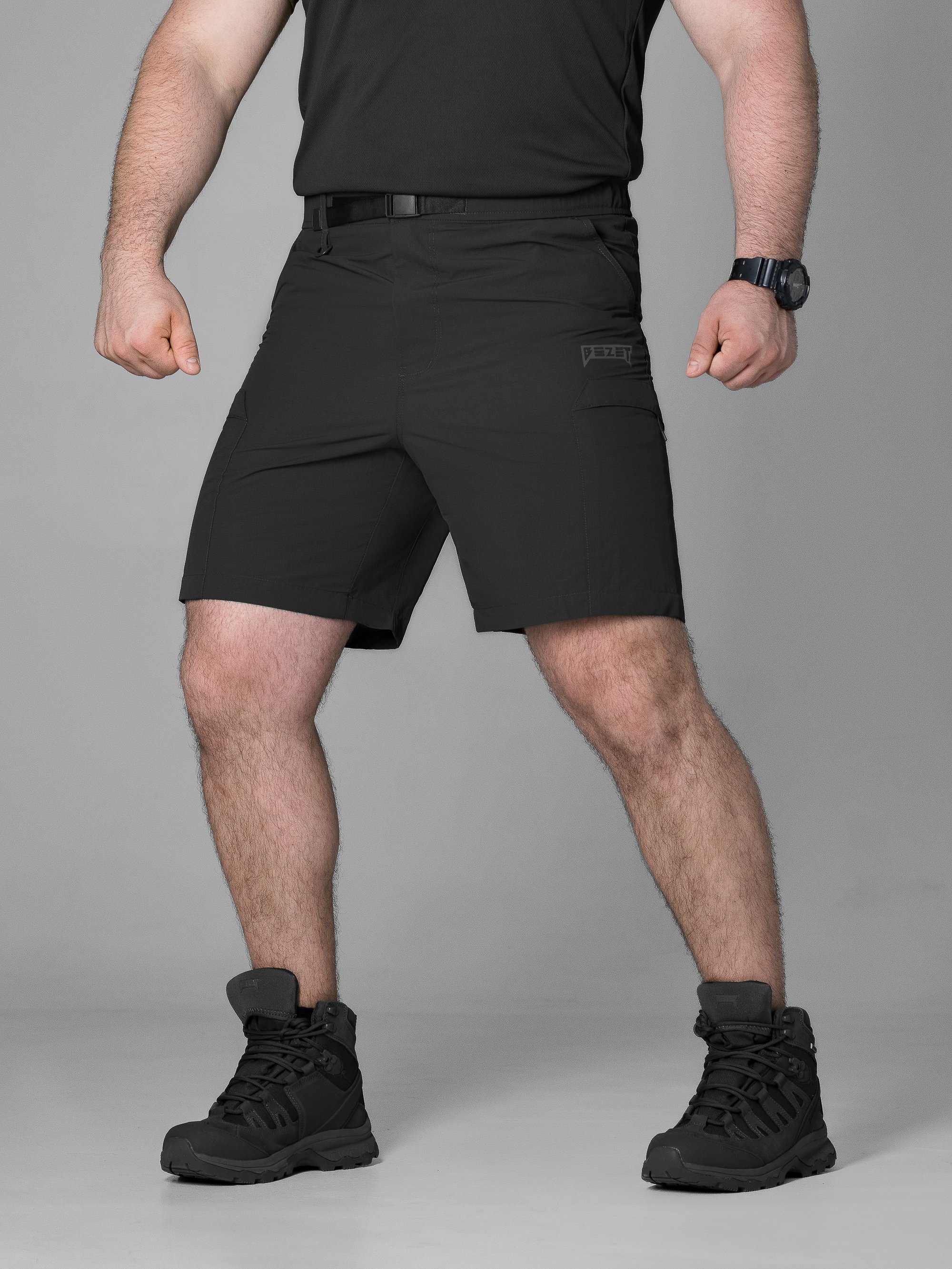 Шорты карго тактические BEZET Urban черный