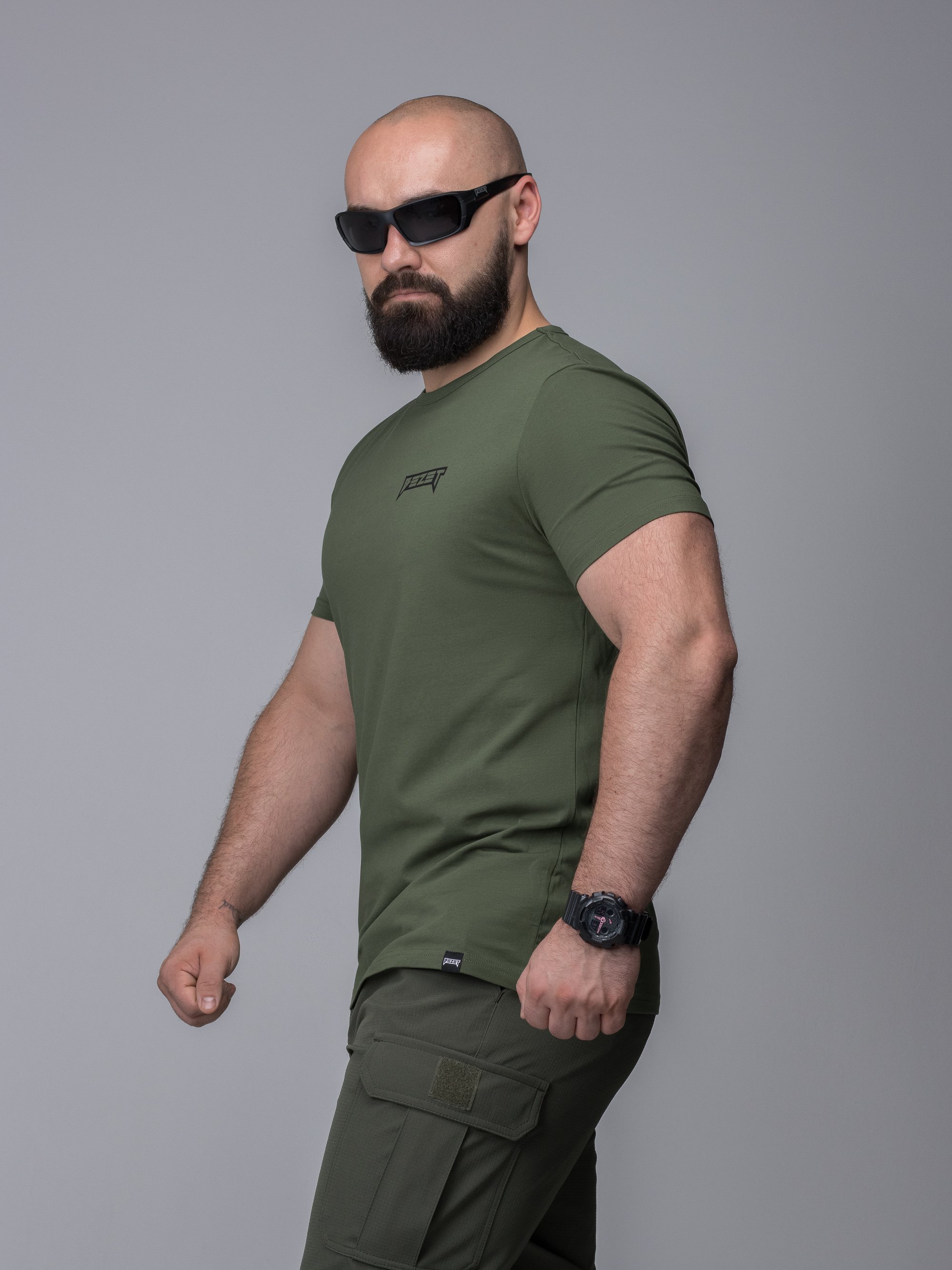 Футболка BEZET Bomb хакі - Фото 7