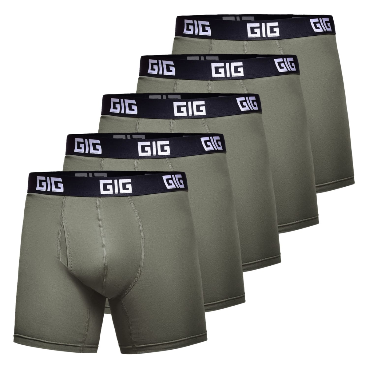 Комплект трусів Freedom подовжені. Колір Ranger Green, 5 шт GIG MILITARY