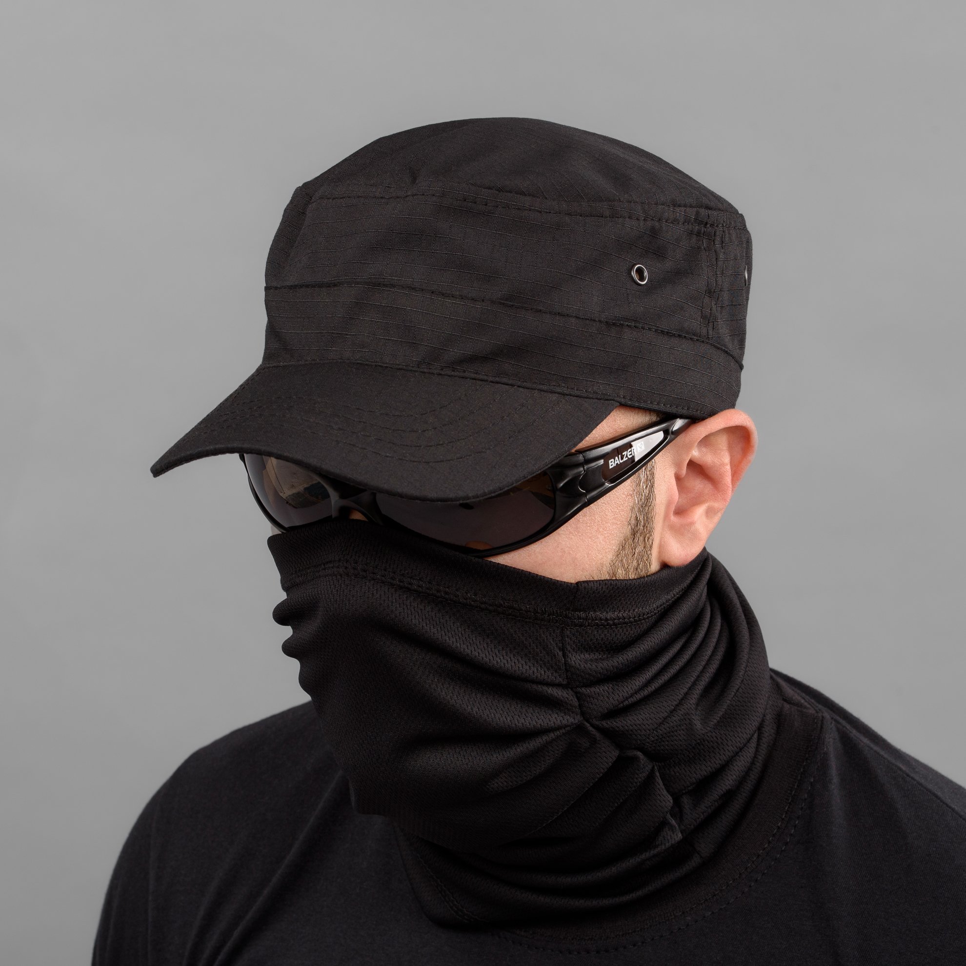 Кепка мілітарі "TANK R" BLACK Armoline