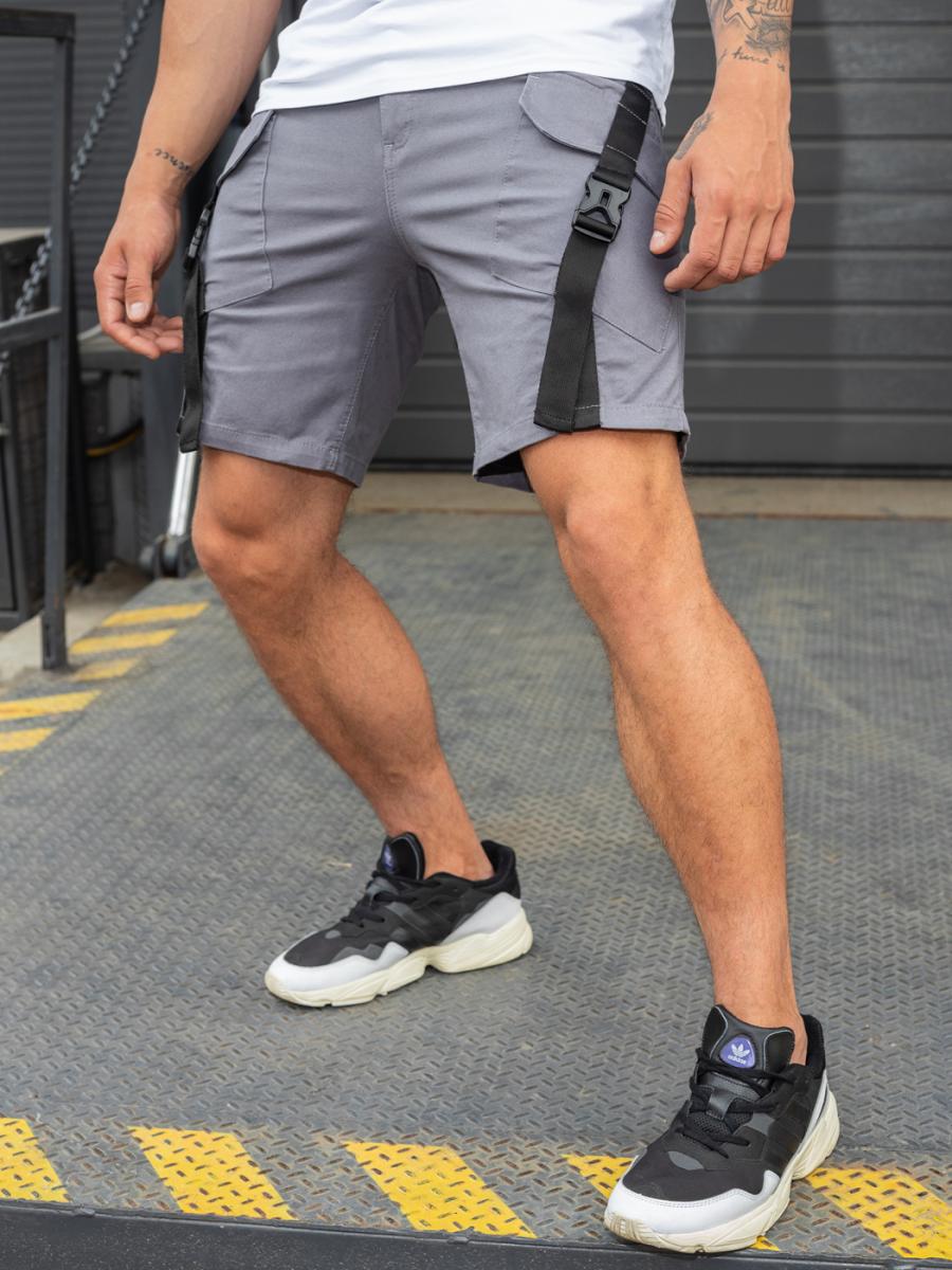 Шорти карго BEZET Predator сірий