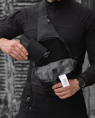 Месенджер BEZET Holster чорний - Фото 10