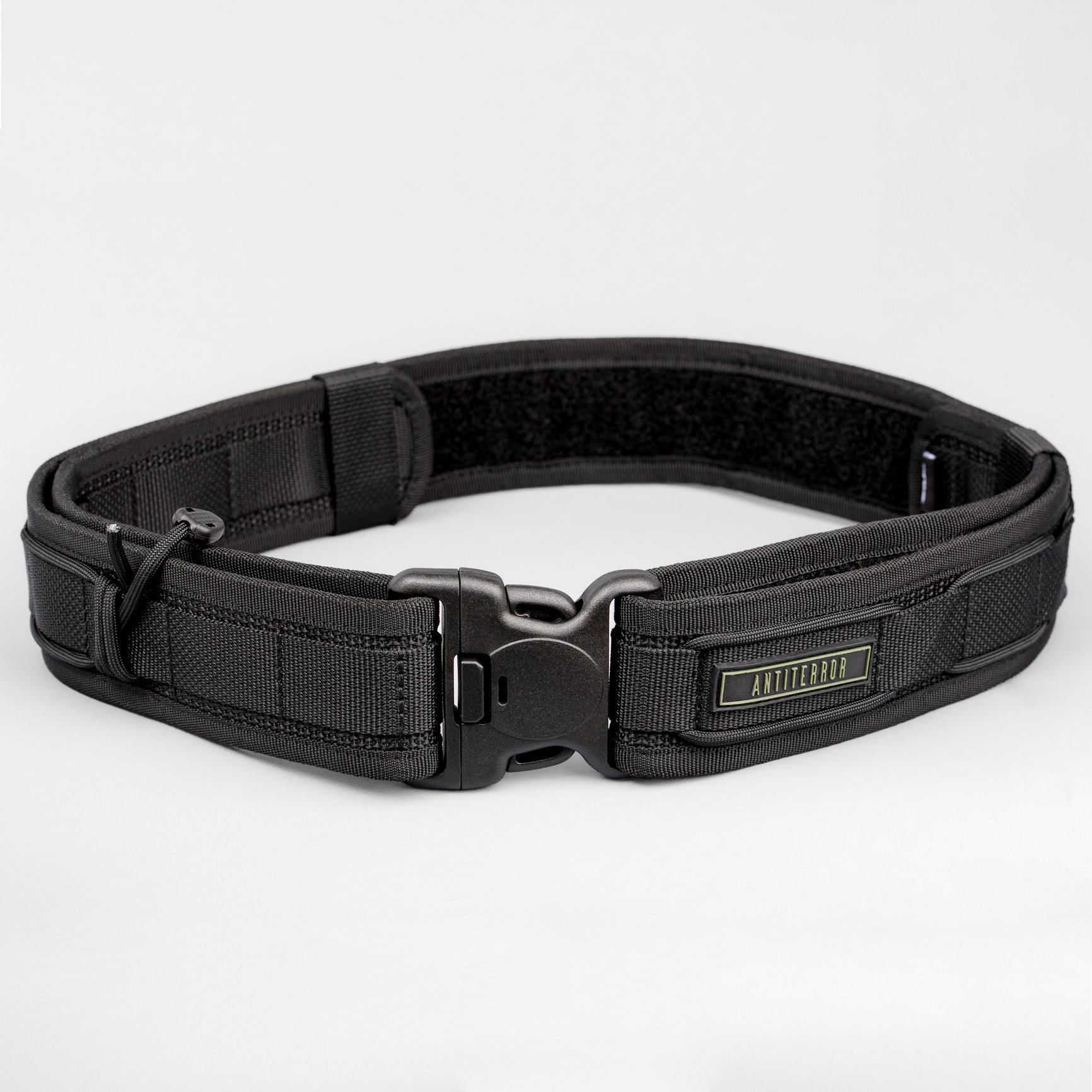 Ремінь тактичний "ANTITERROR II" BLACK 5 см Armoline
