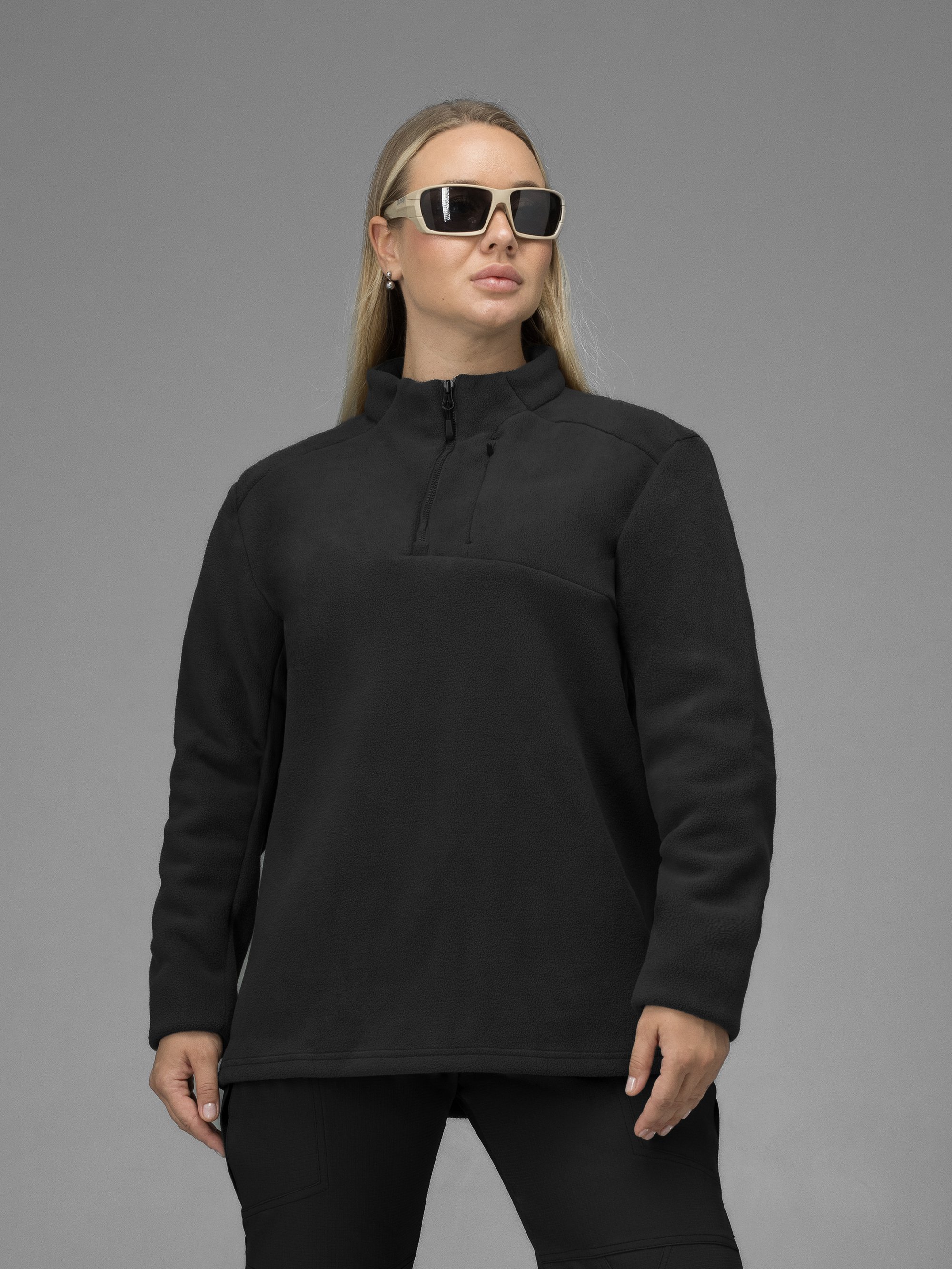 Кофта флісова жіноча BEZET Frostline чорний - Фото 1