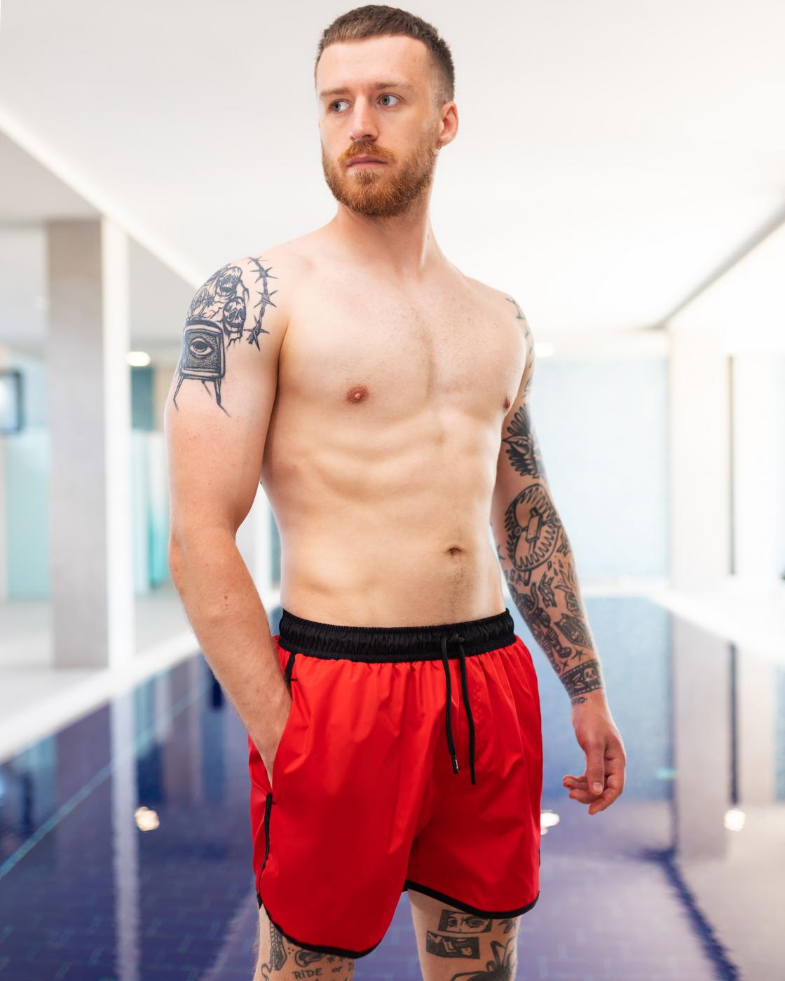 Шорти плавальні BEZET Aqua червоний - Фото 1