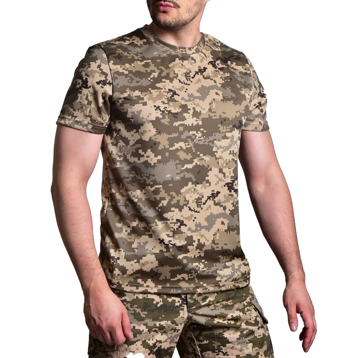 Футболка Coolmax Tactical air Tee Піксель GIG MILITARY