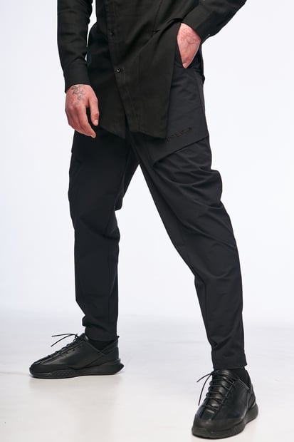 Карго штани зі стрейч нейлону "SM-2421", чорний TURWEAR