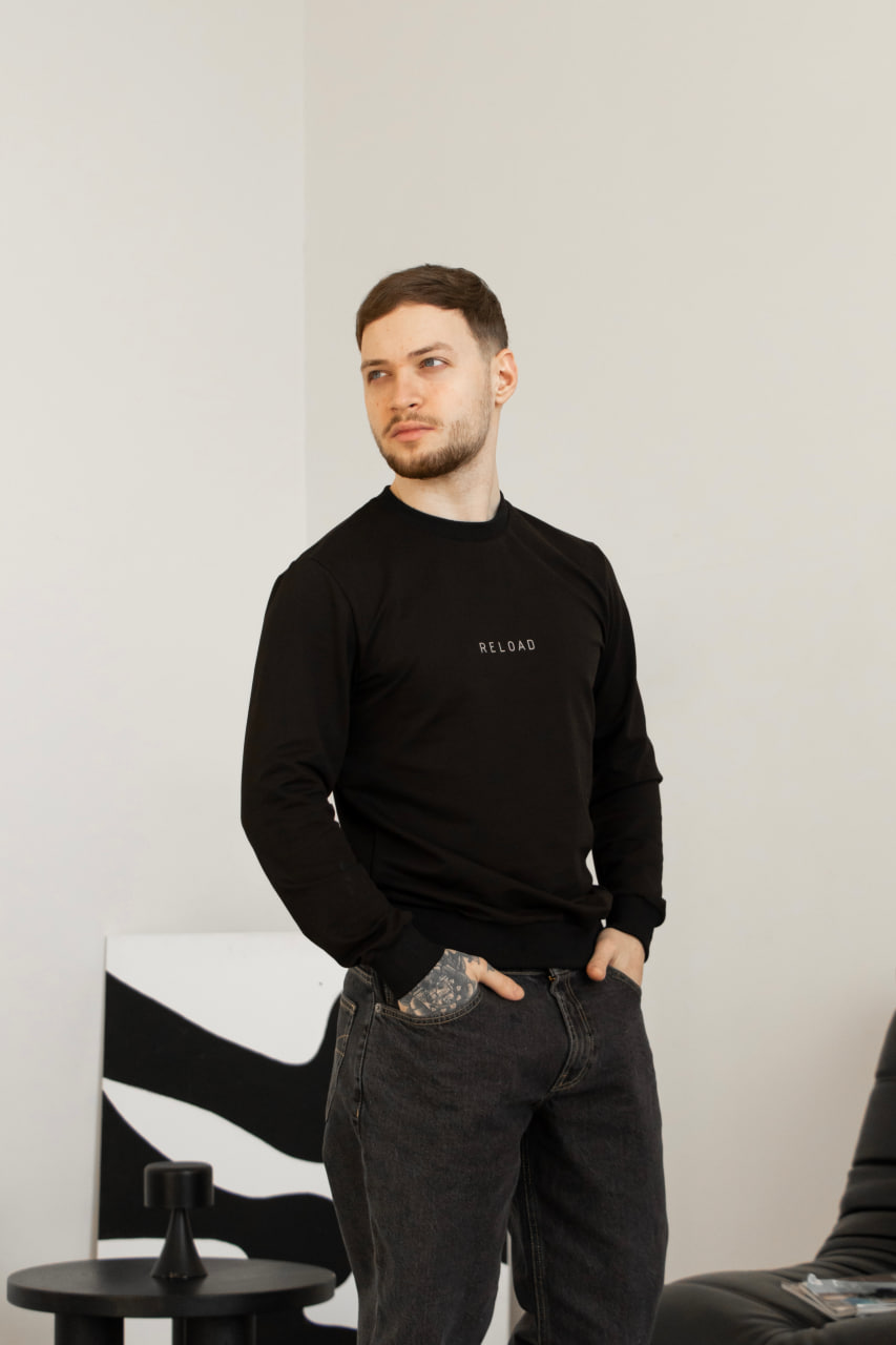 Мужская кофта Reload - Prime черная