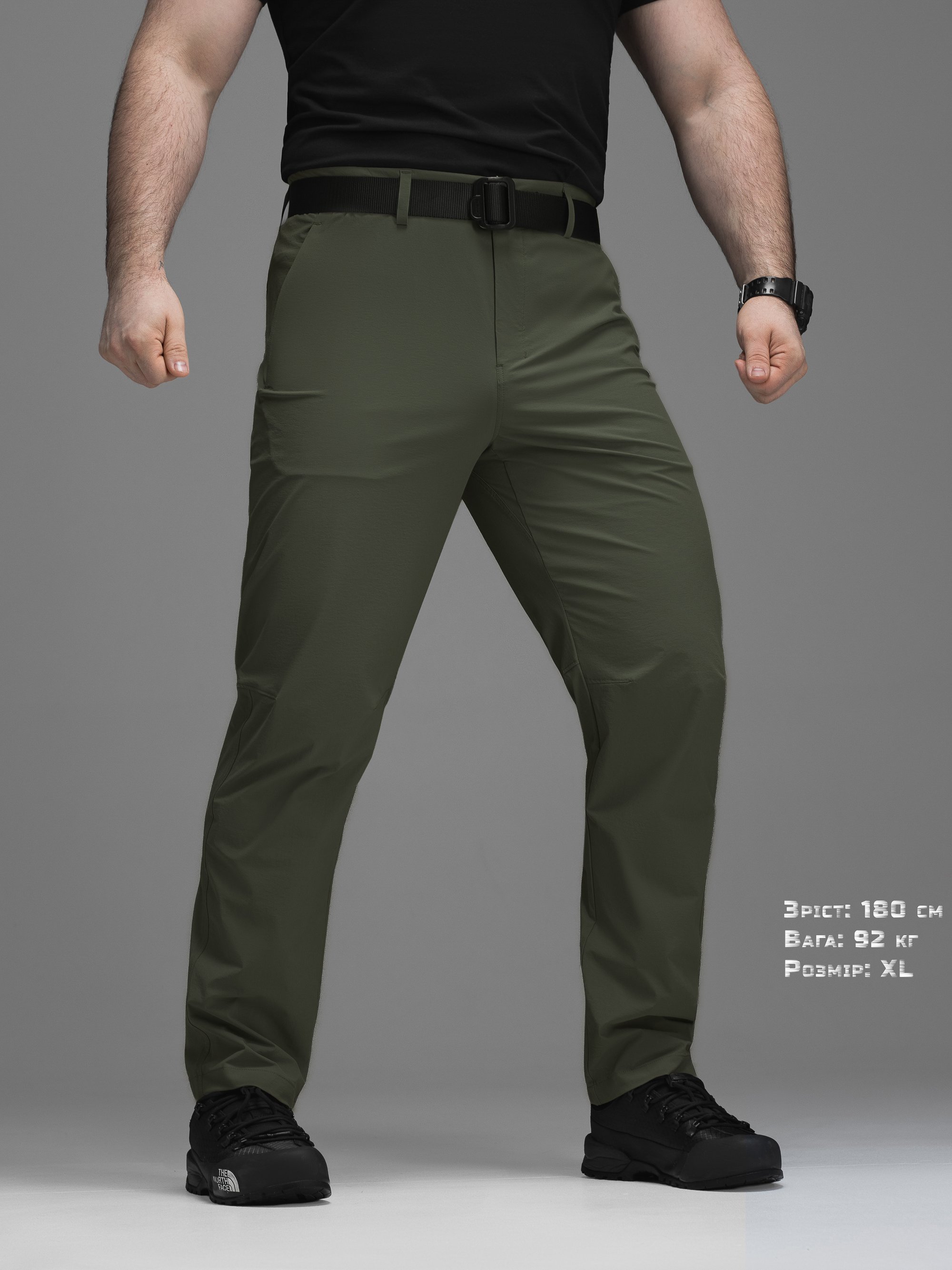 Брюки BEZET Decent хакі - Фото 1