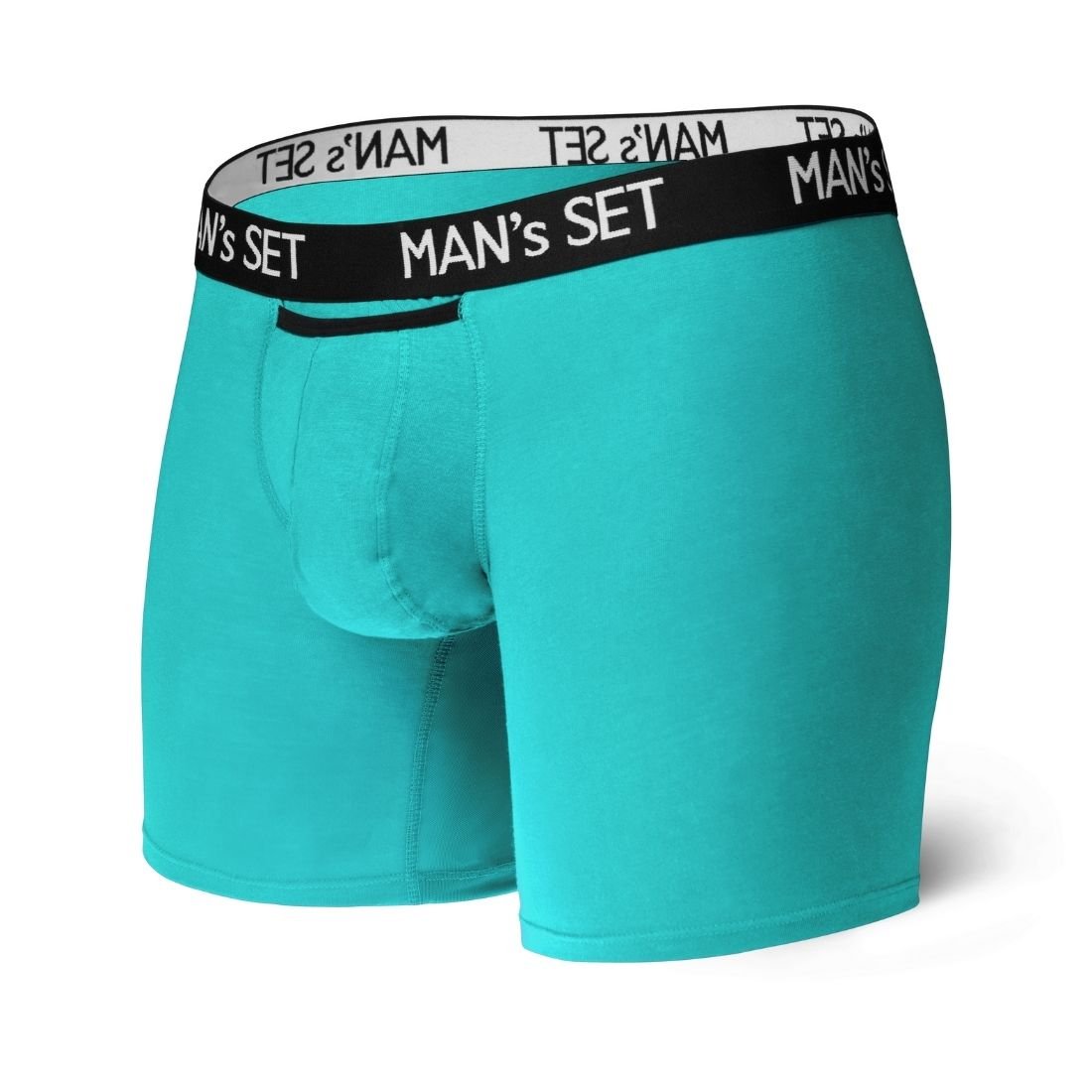 Чоловічі анатомічні боксери з бавовни, Long, м'ятний MansSet