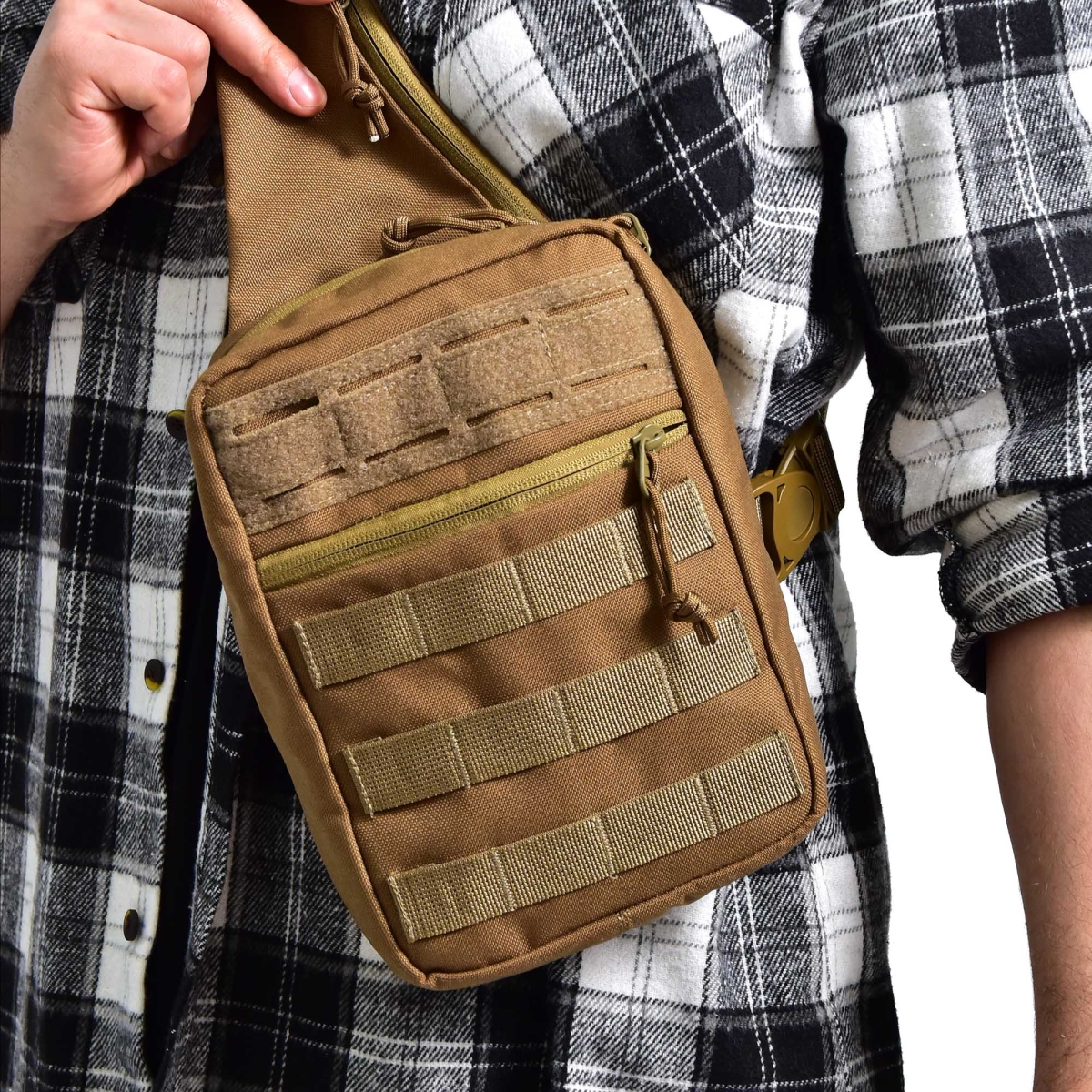 Сумка через плече М-4 Койот GIG MILITARY