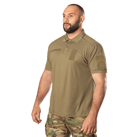 Поло Camotec Army ID 2.0 CoolPass Pique LT пісочний KOMBAT