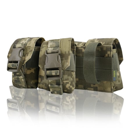 Підсумок під 2 гранати KIBORG GU Double Mag Pouch (Піксель) KIBORG