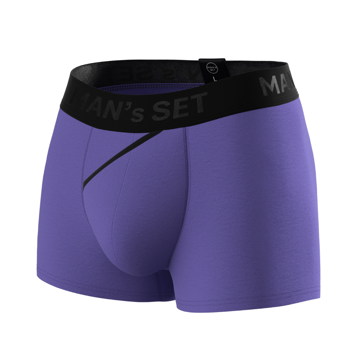 Чоловічі анатомічні боксери з бавовни Anatomic Classic 2.0, Black Series, фіолетовий MansSet