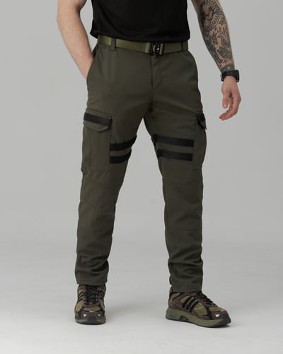 Штани карго BEZET Aggressive хакі - Фото 2