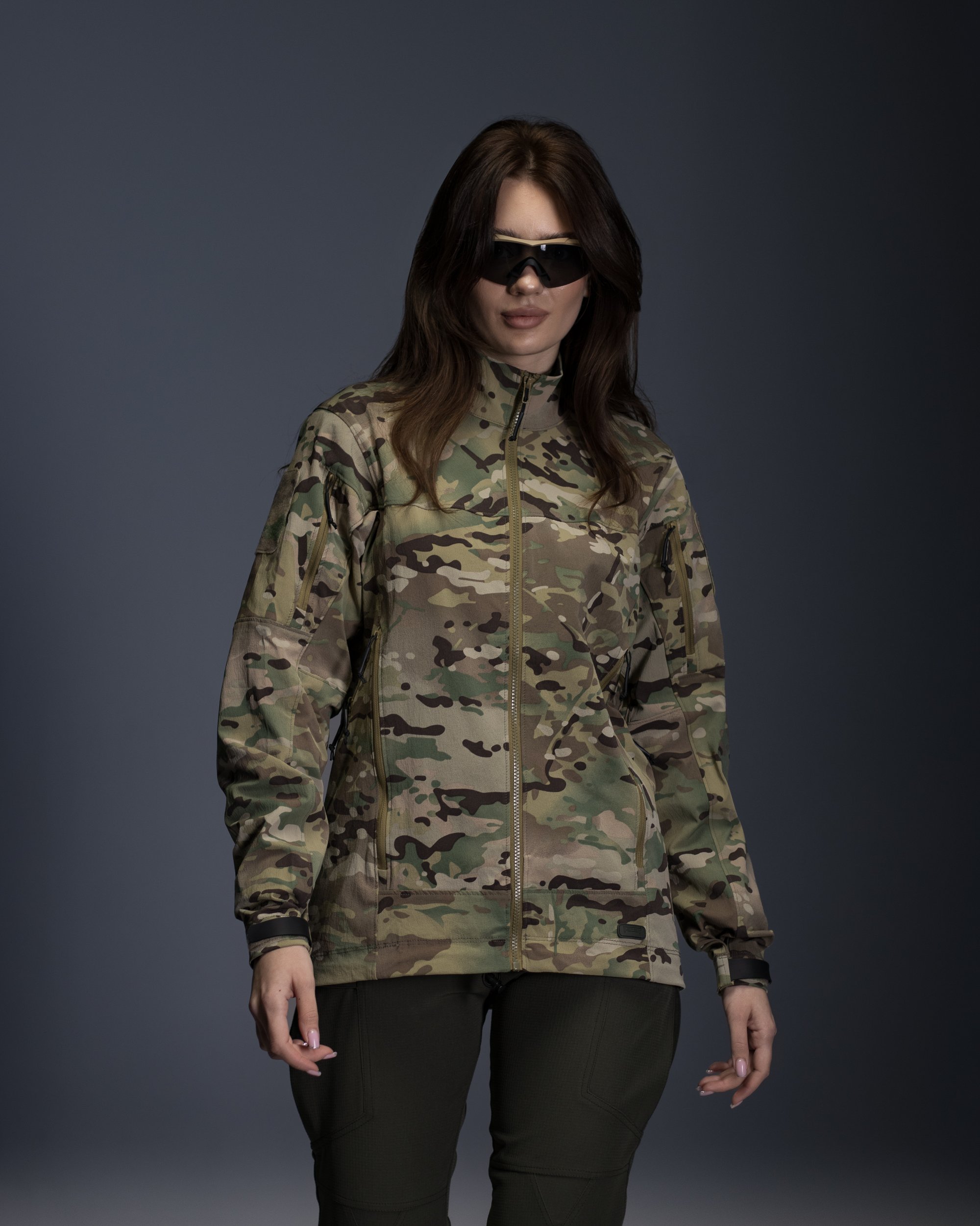 Куртка вітрівка жіноча BEZET Force мультикам