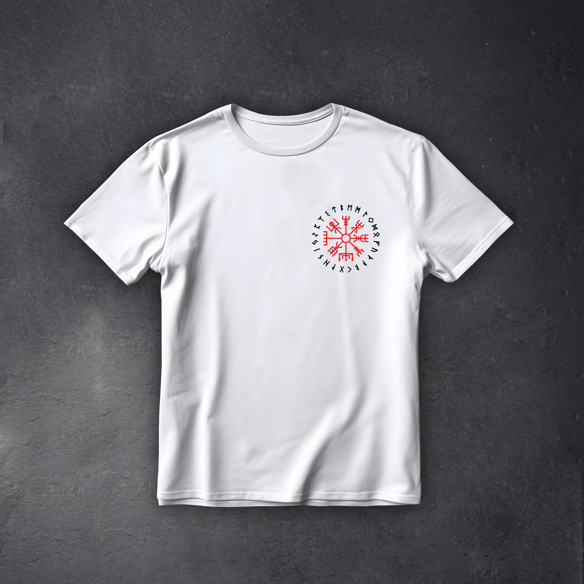 Футболка Agyshjalm ver.4 чоловіча біла We feel