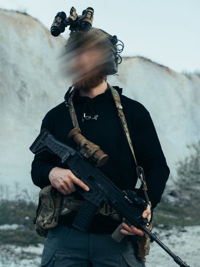 Худі BEZET Fighter чорний - Фото 14