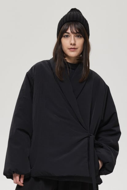 Весняна куртка-кімоно "Маріко", чорний TURWEAR
