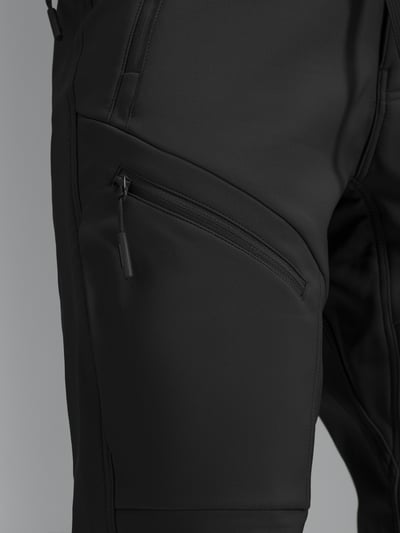 Штани карго тактичні жіночі Softshell BEZET Techwear чорний - Фото 23