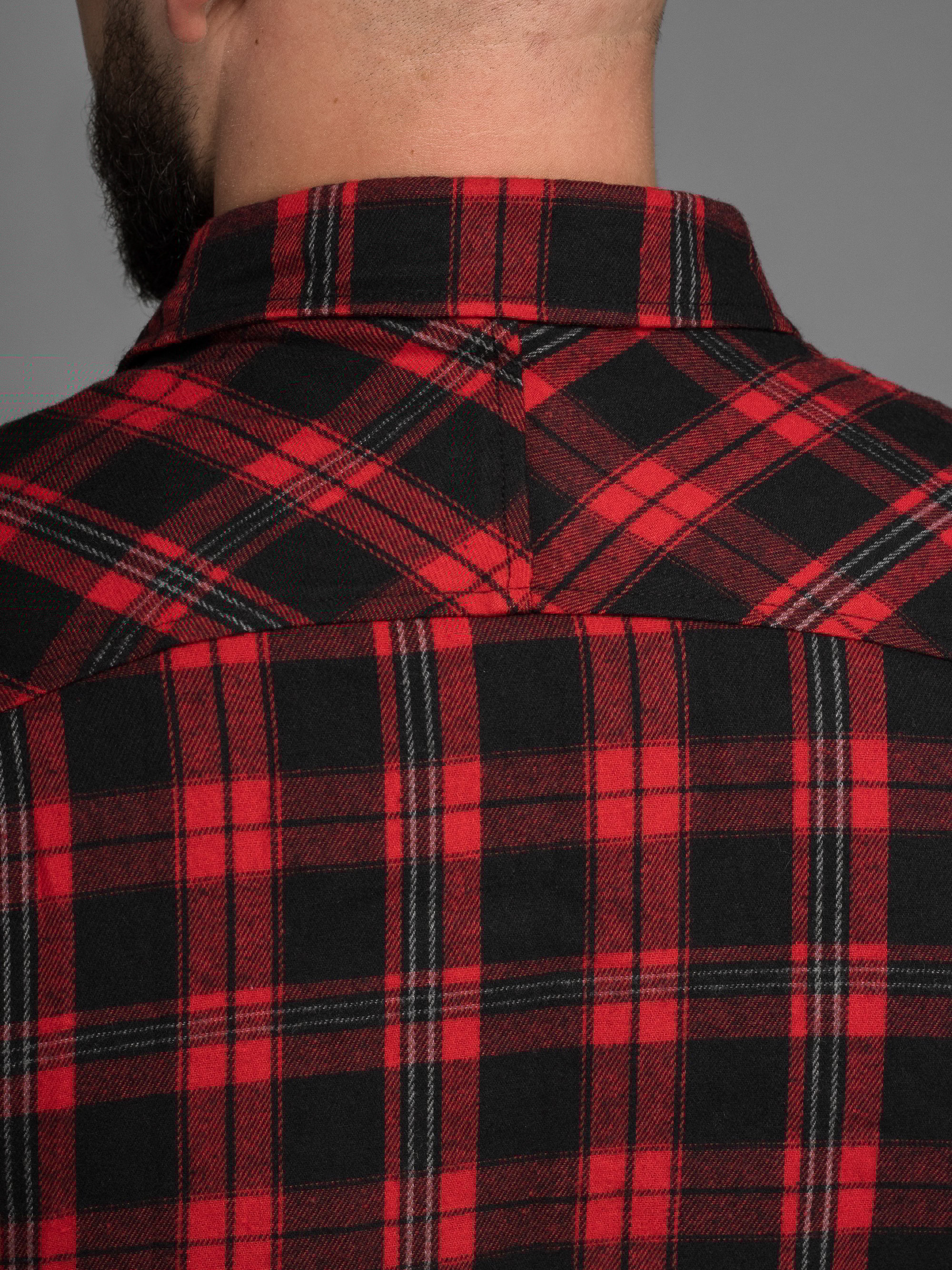 Сорочка фланелева BEZET Defender чорний/червоний - Фото 17