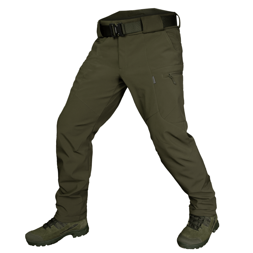 Штани Camotec SoftShell Mesh Оливковий KOMBAT