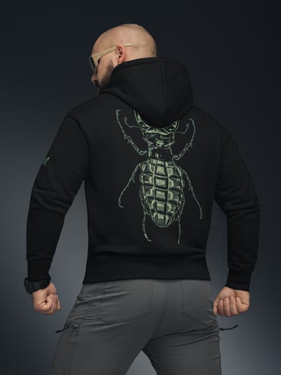Худі BEZET Scarab Ops чорний - Фото 2