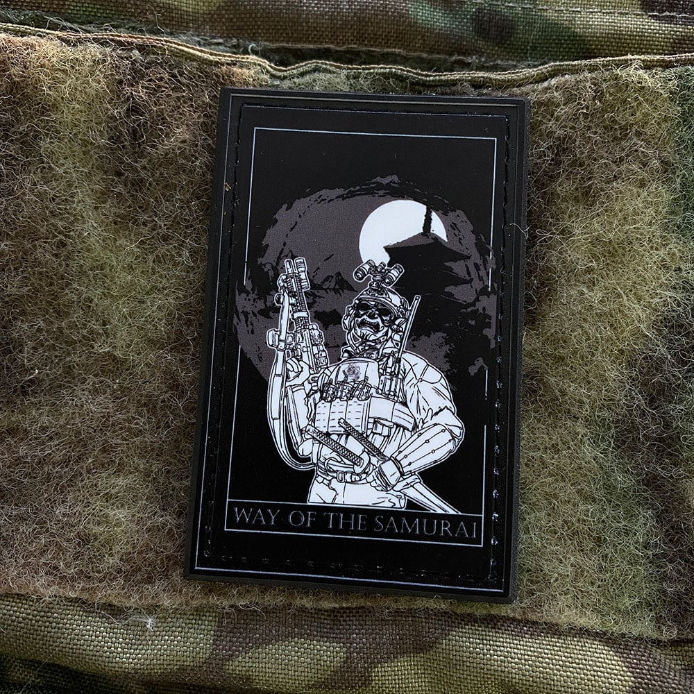 ПВХ патч "Самурай" Paracord By Cat